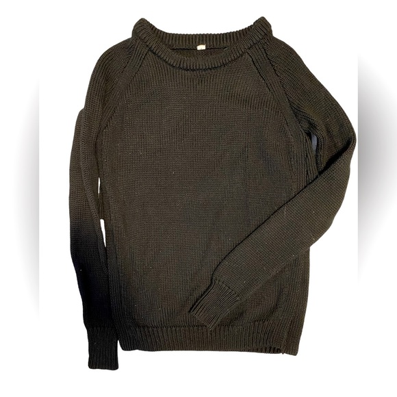 Size 6 Lululemon black sweater - Picture 1 of 8
